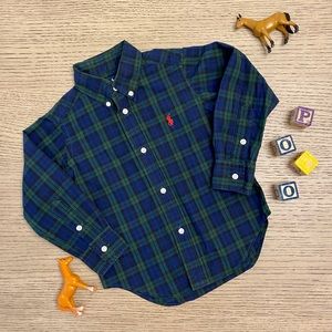 SOLD: Ralph Lauren Cotton Poplin Shirt 2/2T